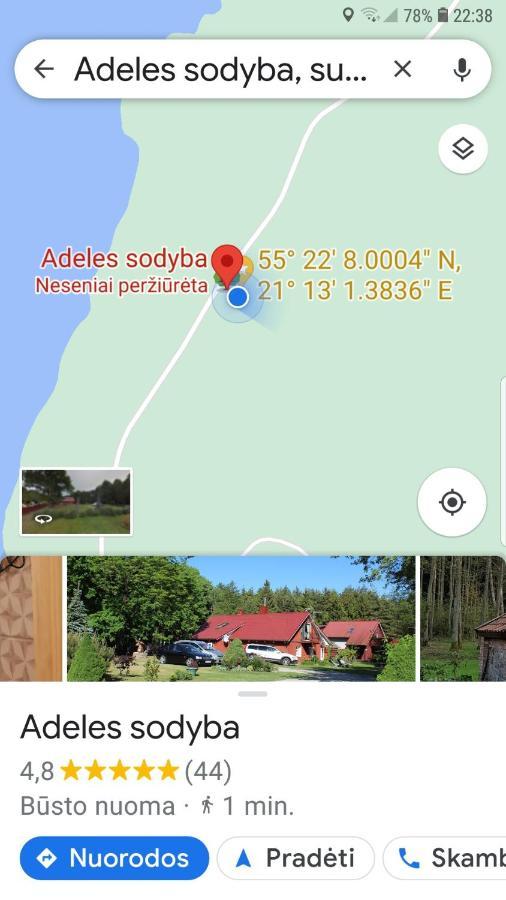 Namelis Nr 1 Adeles Sodyba Sturmai Exterior foto